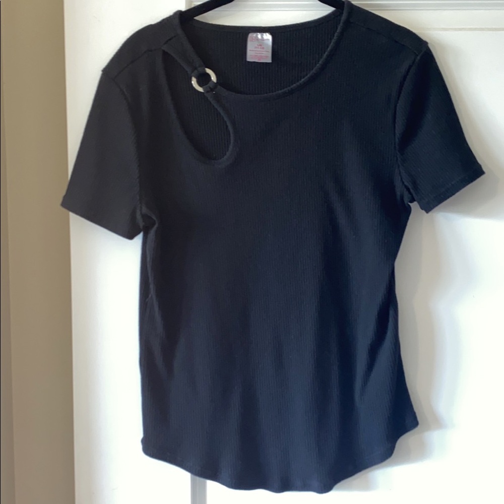 Black Top, Sz Large (11-13), Excellent Condition